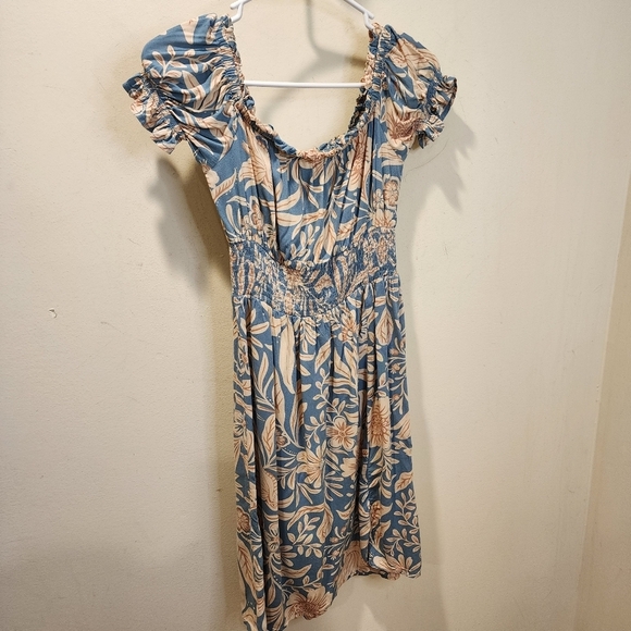 Patrons of peace Floral Short Sleeves Smocked Dress size XS - Picture 2 of 11